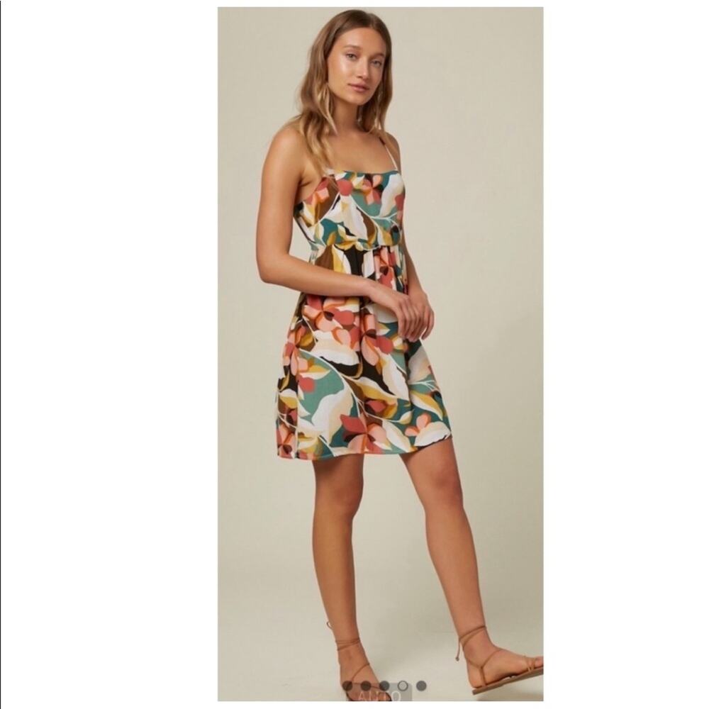 NWT O'Neill Multicolor Floral Mini Dress